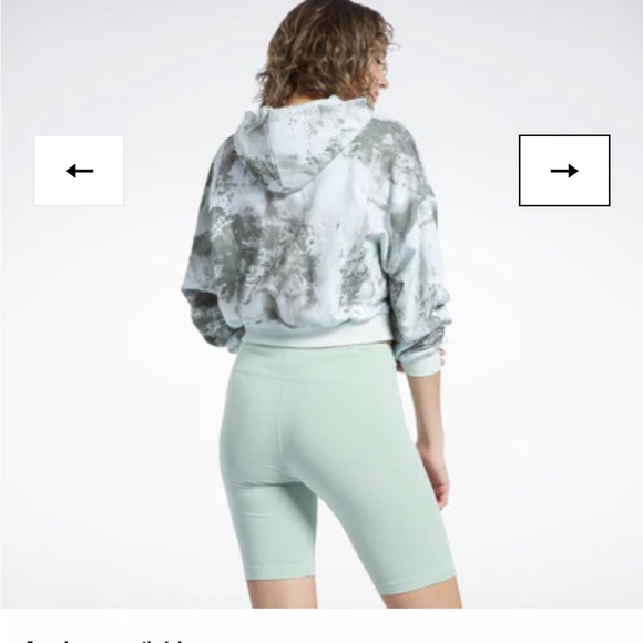 REEBOK Classics Cloud Splatter-Print Zip-Up Sweatshirt - Picture 6 of 9